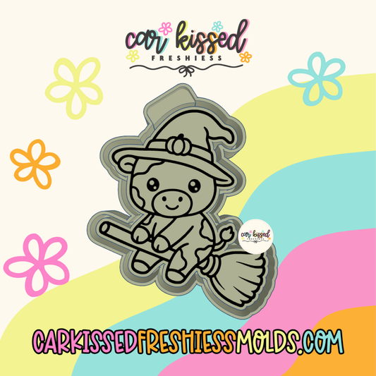 Witch Cow Silicone Mold
