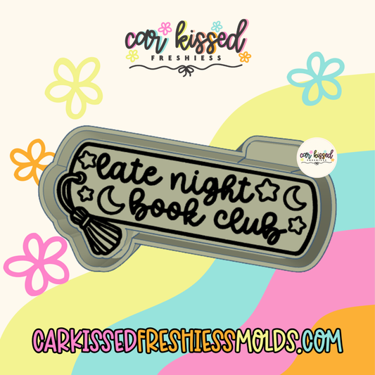 Late Night Book Club Silicone Mold