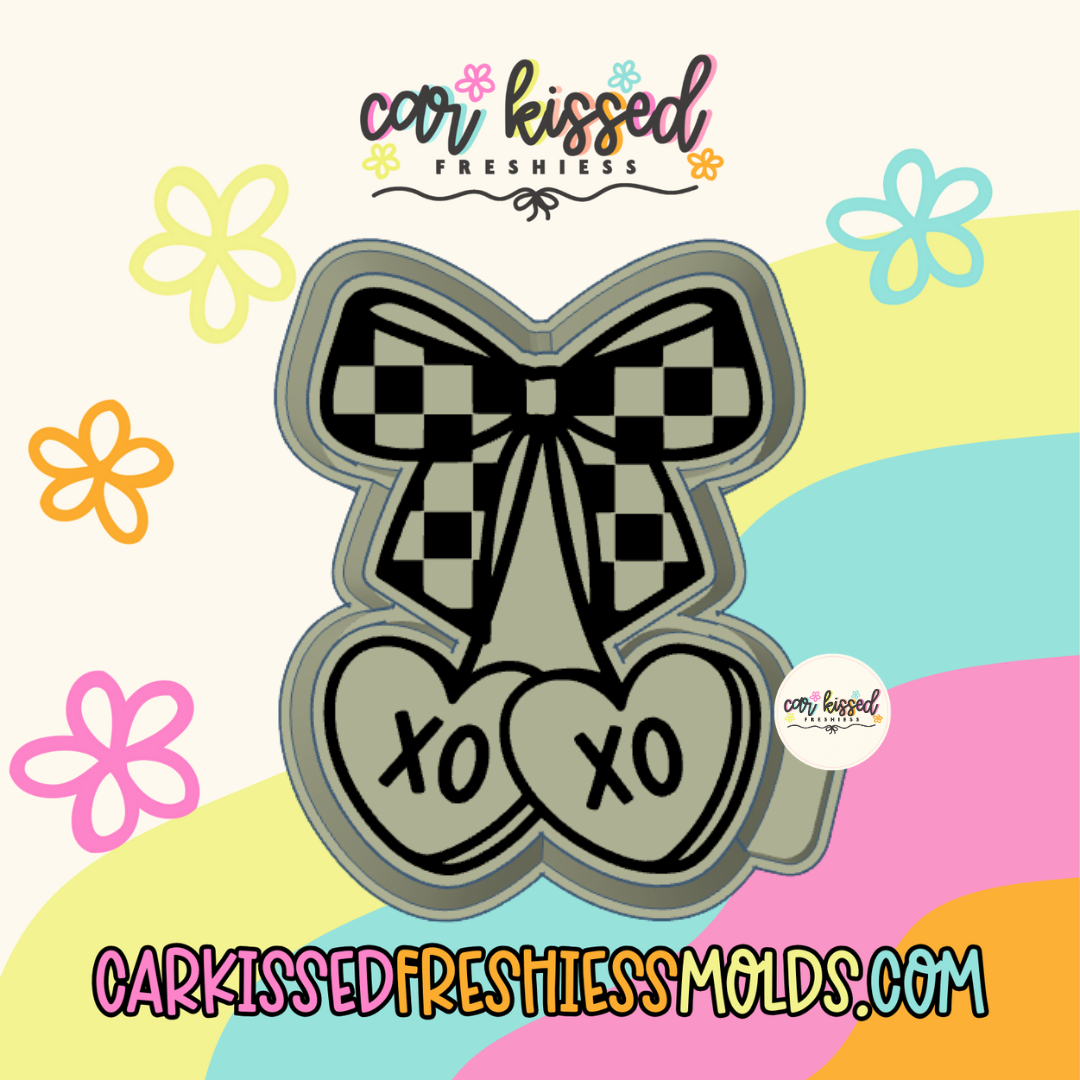XOXO Convo Heart Cherries Silicone Mold