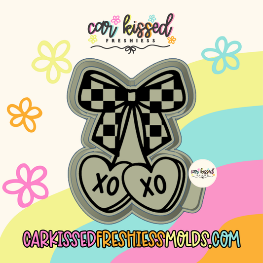 XOXO Convo Heart Cherries Silicone Mold