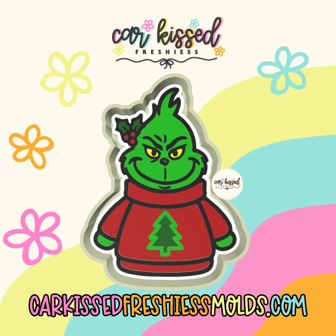 Baggy Sweater Grouch Silicone Mold