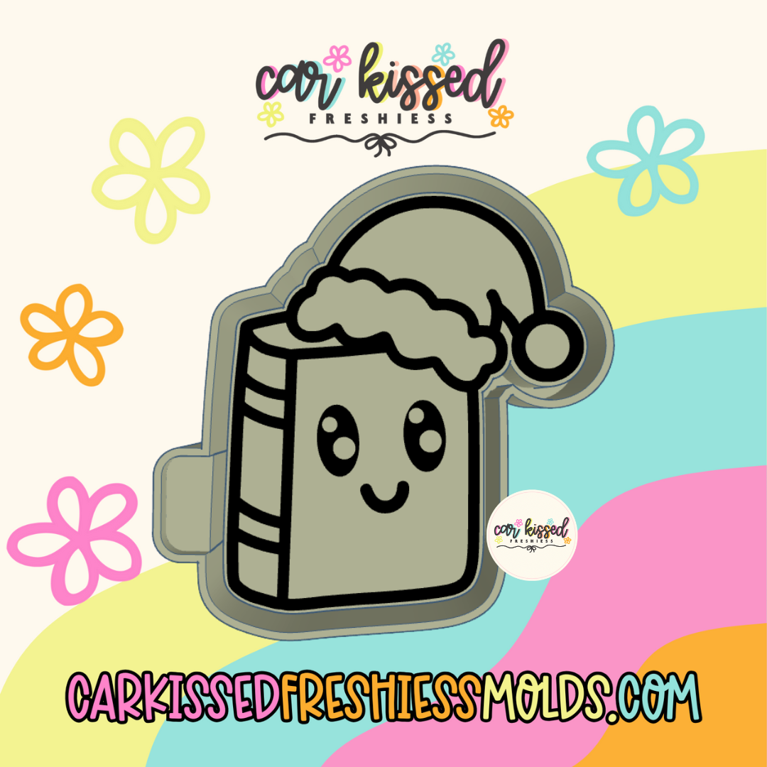 Santa Book Silicone Mold