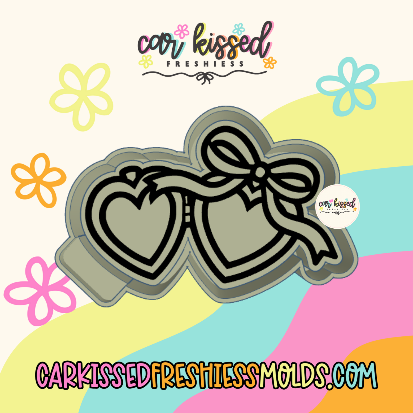 Heart Locket Silicone Mold