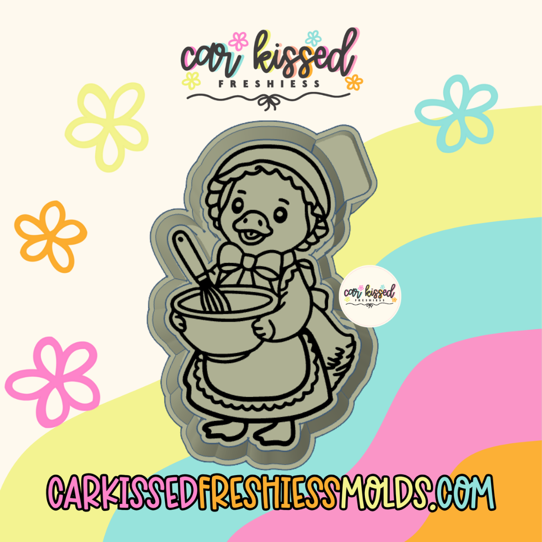 Baking Goose Silicone Mold