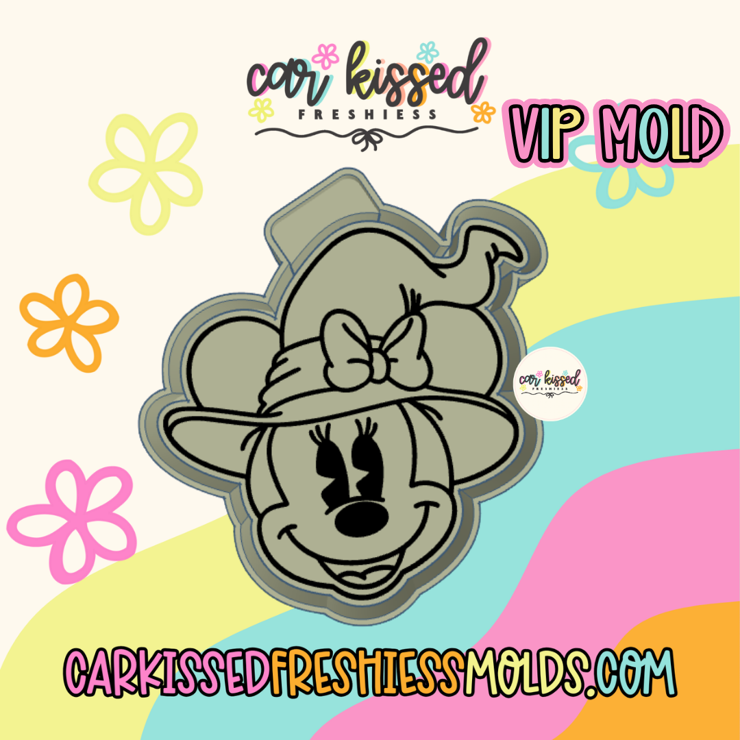 Witchy Mouse Silicone Mold
