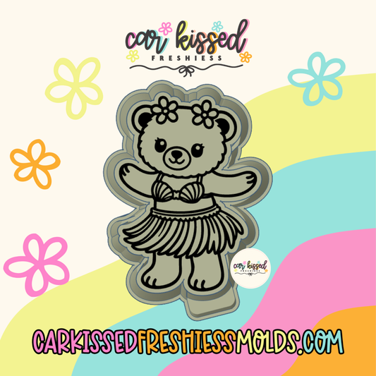 Hula Bear Silicone Mold