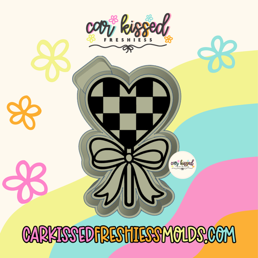 Checkered Sucker Silicone Mold