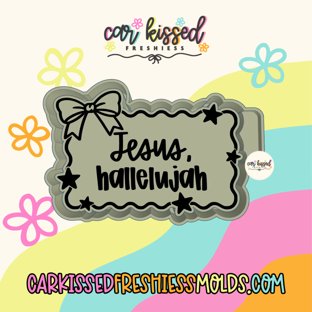 Jesus Hallelujah Silicone Mold