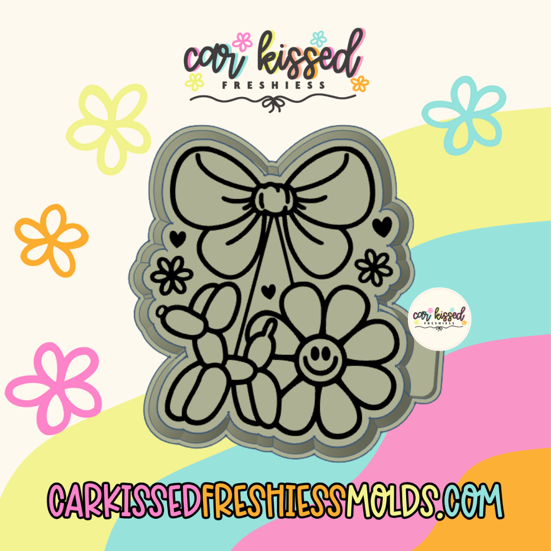 Balloon Dog Cherry Silicone Mold