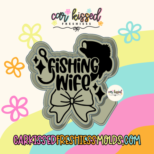 Fishing Wife Silicone Mold