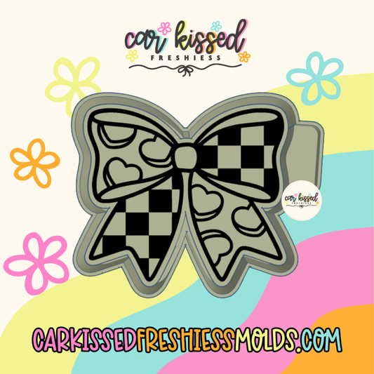 Convo Heart Bow Silicone Mold