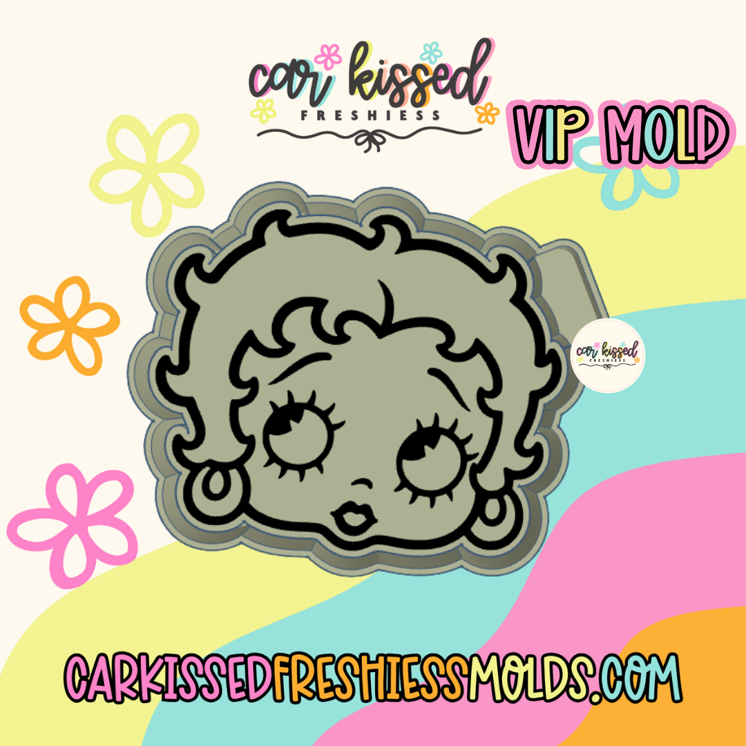 Betty Head Silicone Mold