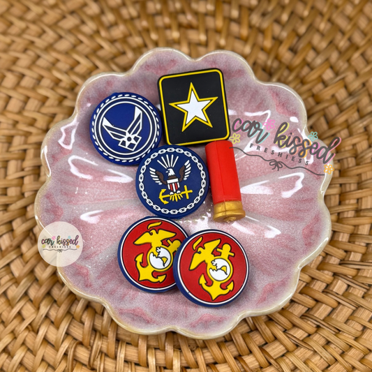 Military Focal Beads