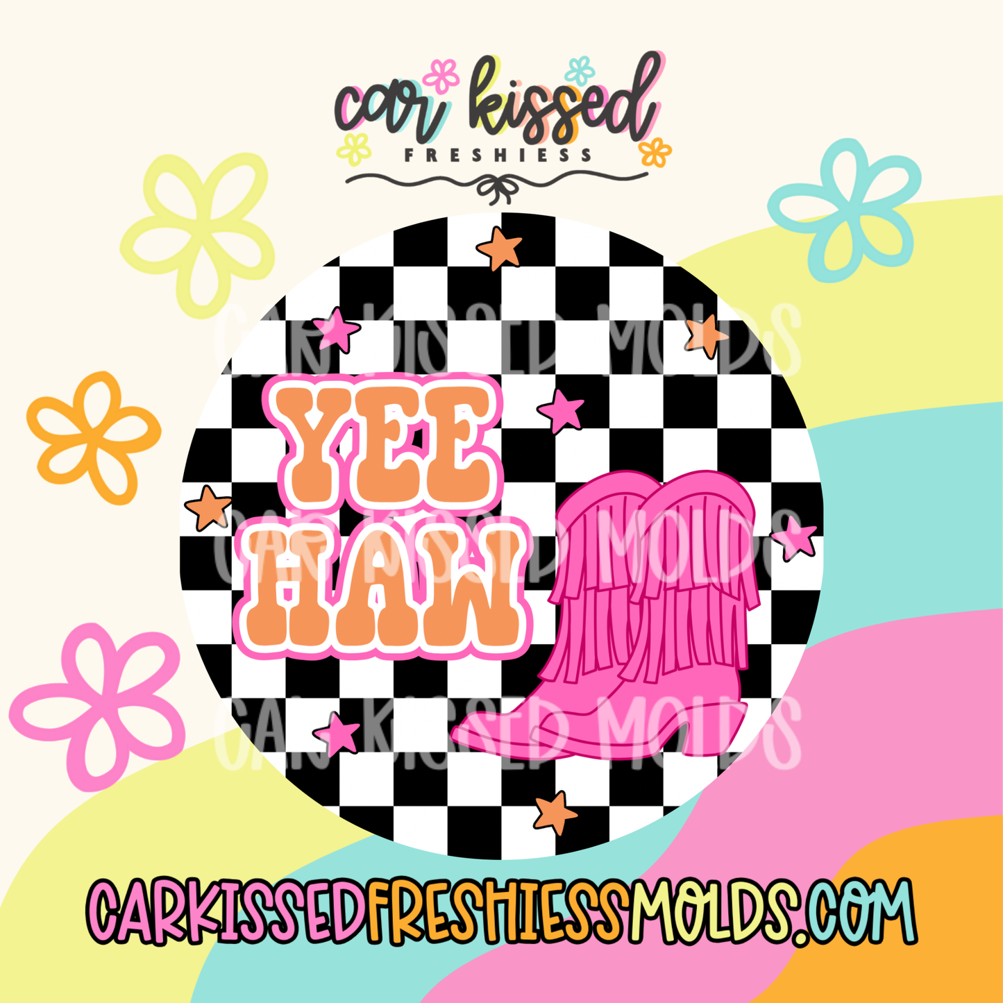 Yee Haw Checkered Cardstock