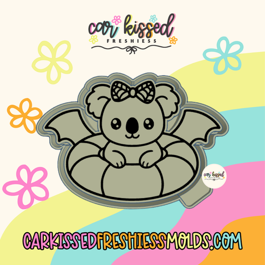 Koala Bat Floatie Silicone Mold