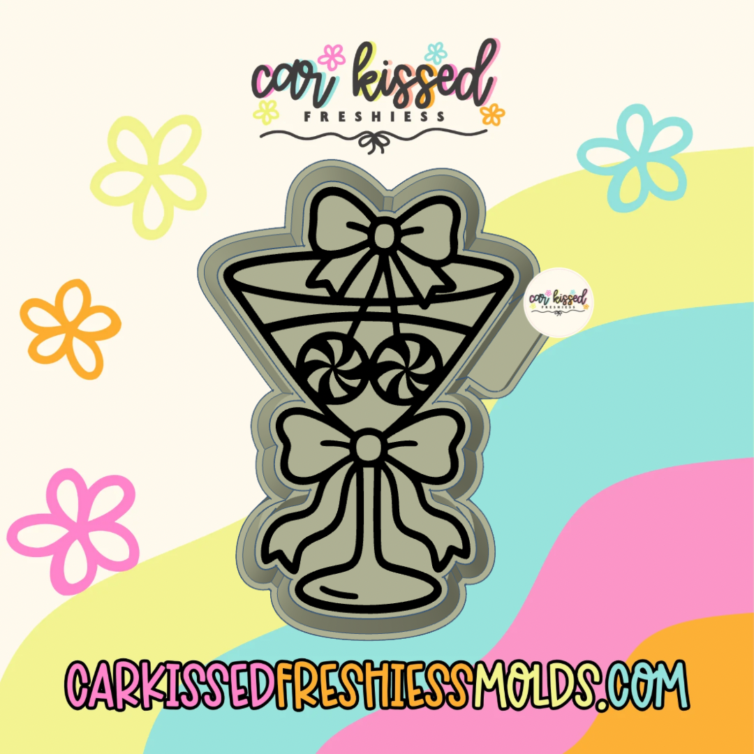 Peppermint Cocktail Silicone Mold