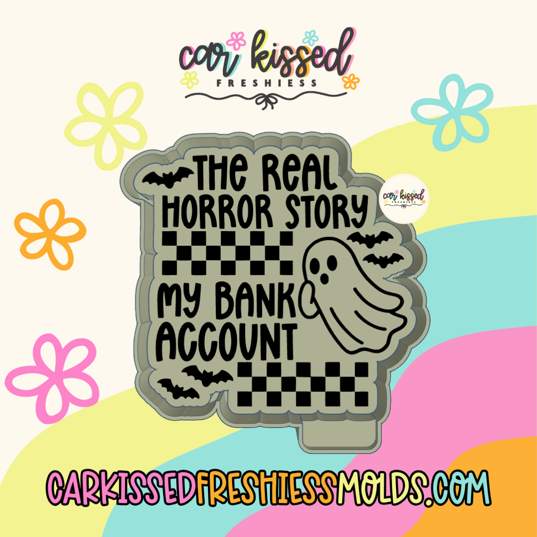 Horror Story Bank Account Silicone Mold