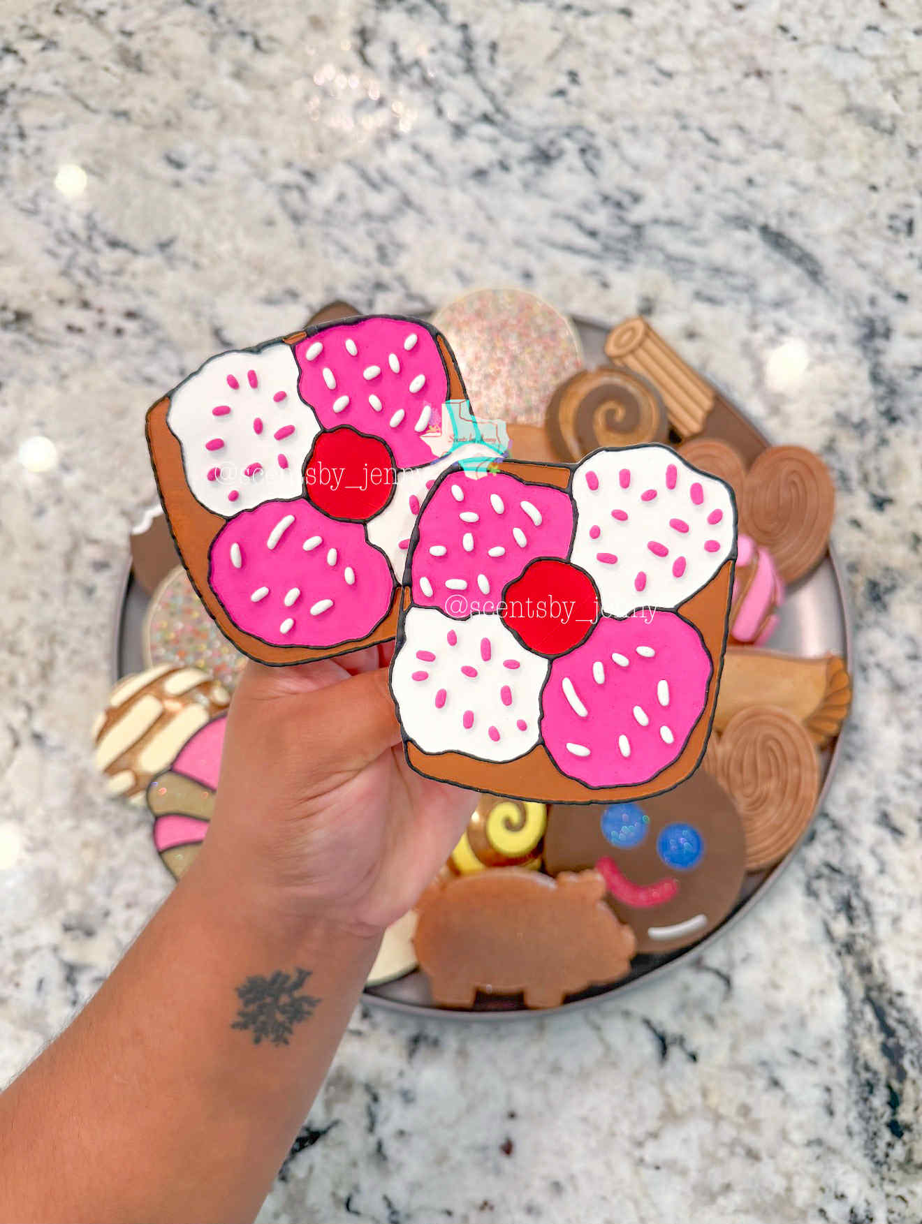 Galleta Sponch Silicone Mold