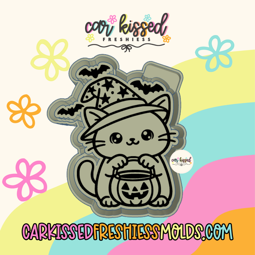 Halloween Kitty Silicone Mold