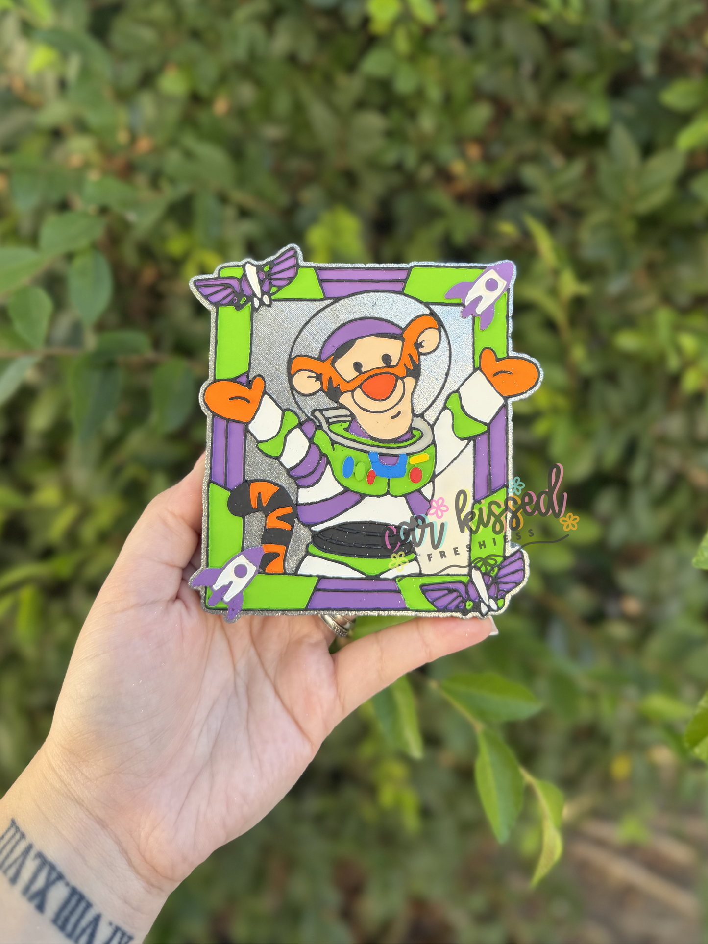 Tiger Astronaut Frame Silicone Mold