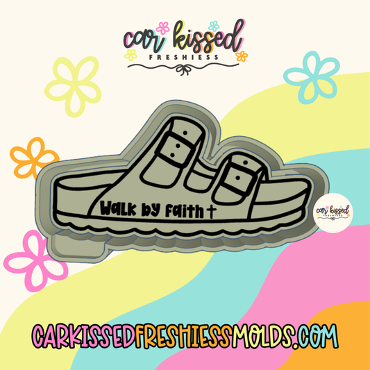 Walk By Faith Silicone Mold