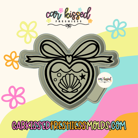 SeaShell Locket Silicone Mold