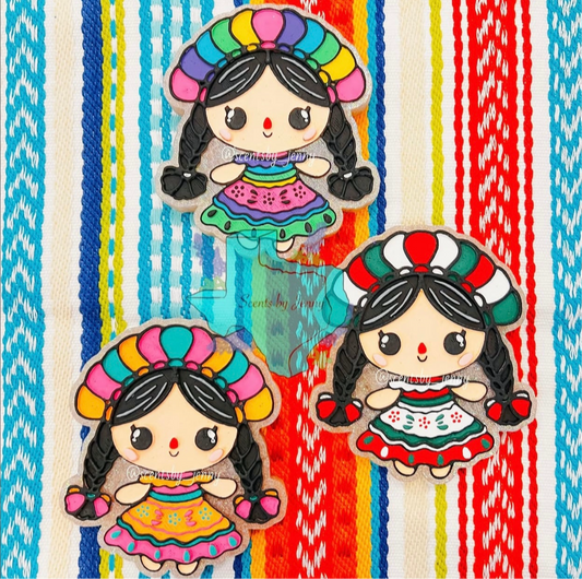 Mexican Doll Silicone Mold