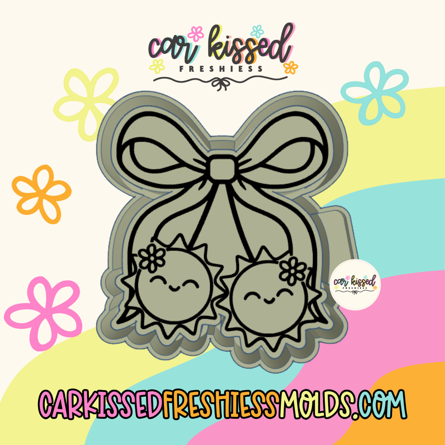 Summer Sun Cherries Silicone Mold