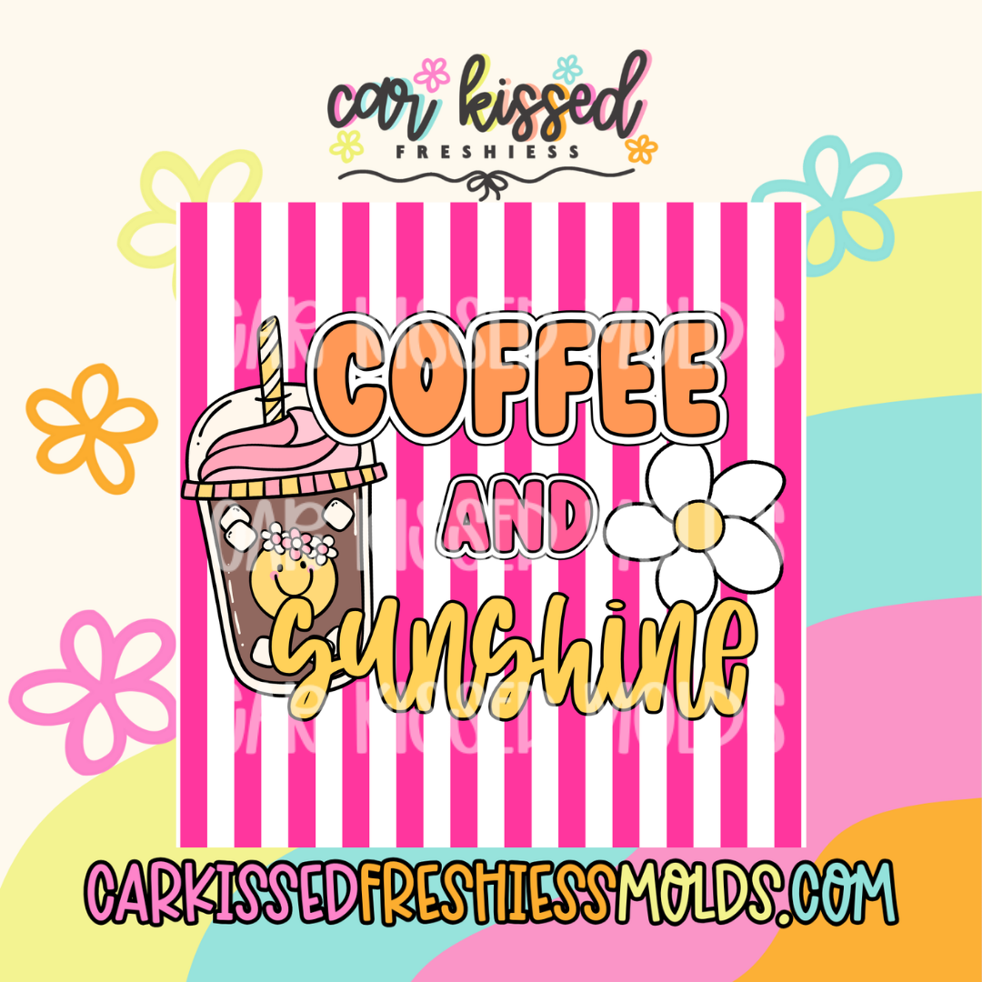 Coffee & Sunshine SQUARE Cardstock