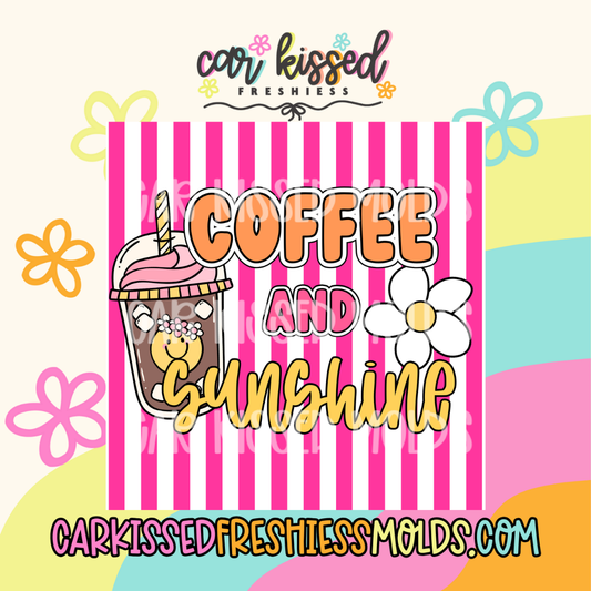 Coffee & Sunshine SQUARE Cardstock