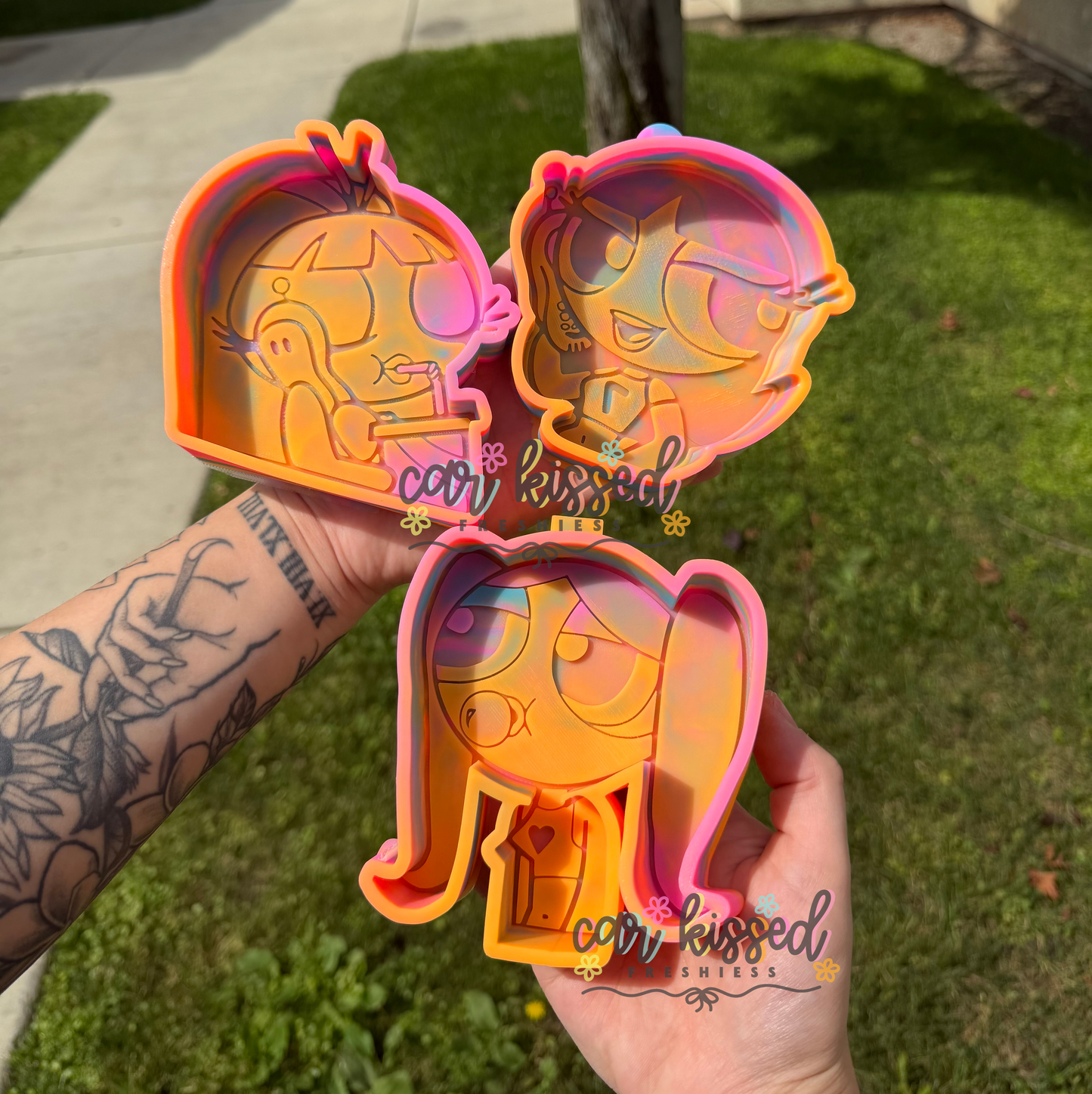 Power girls Silicone Mold