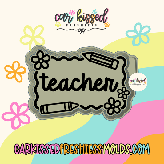 Teacher Frame Silicone Mold