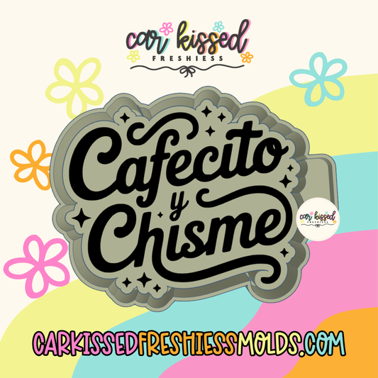 Cafecito Y Chisme Silicone Mold