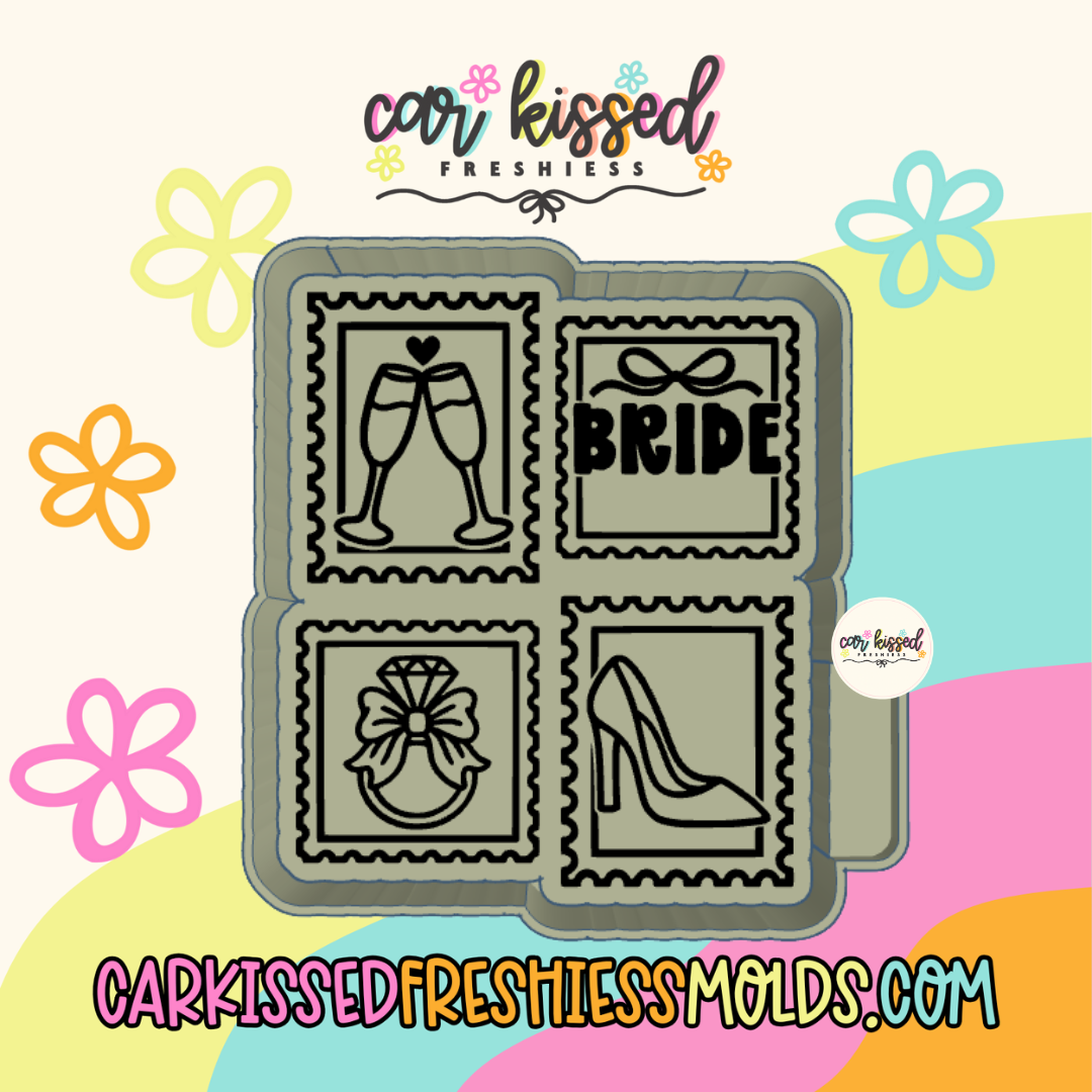 Bride Stamp Silicone Mold