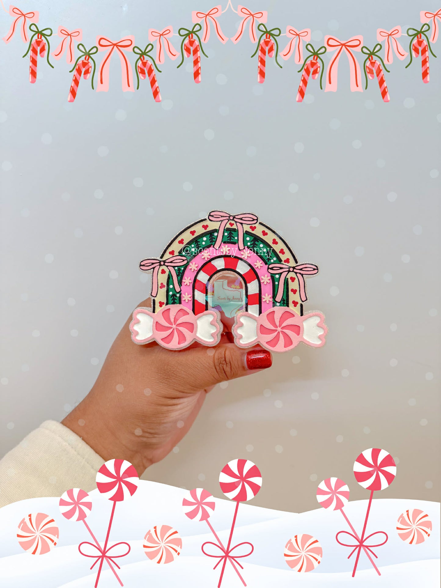 Peppermint & Bows Rainbow Silicone Mold