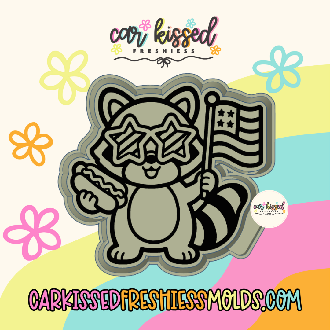 FOJ Raccoon Silicone Mold