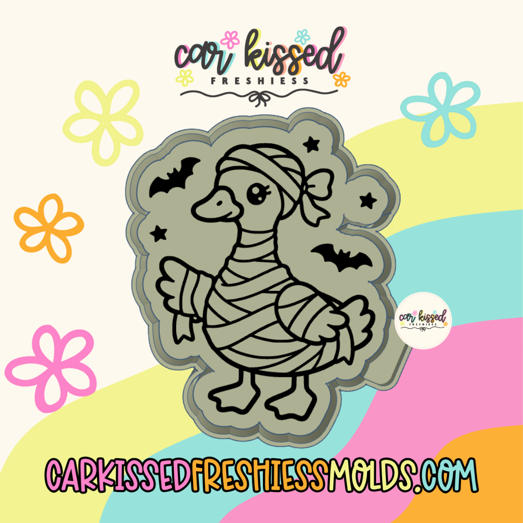 Mummy Goose Silicone Mold