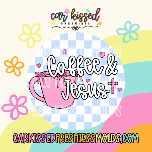 Coffee + Jesus Cardstock