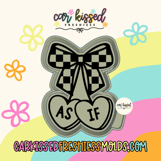 As If Convo Heart Cherries Silicone Mold