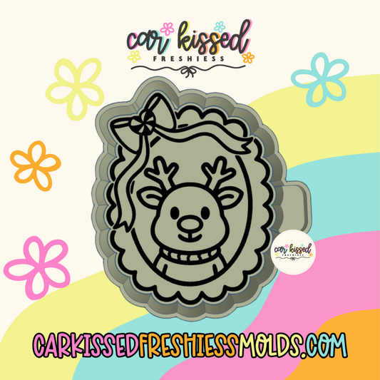 Reindeer Frame Silicone Mold