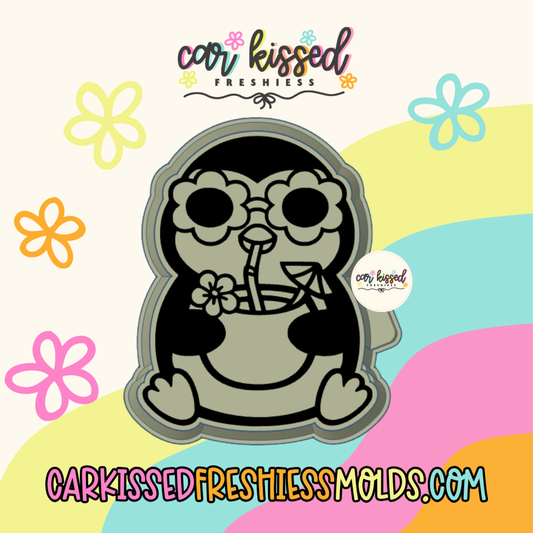 Summer Penguin Silicone Mold