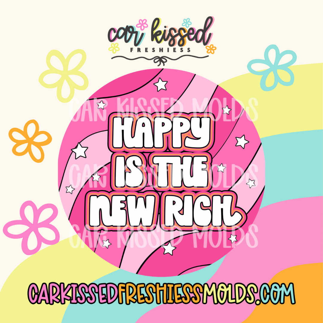 Happy Is The New Rich Cardstock