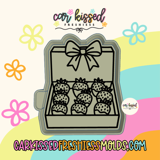 Chocolate Strawberry Box Silicone Mold