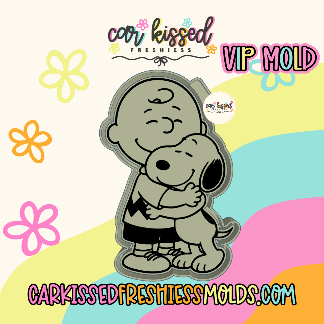 CB + White Dog Silicone Mold