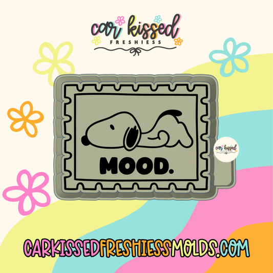 Moody Dog Polaroid Silicone Mold