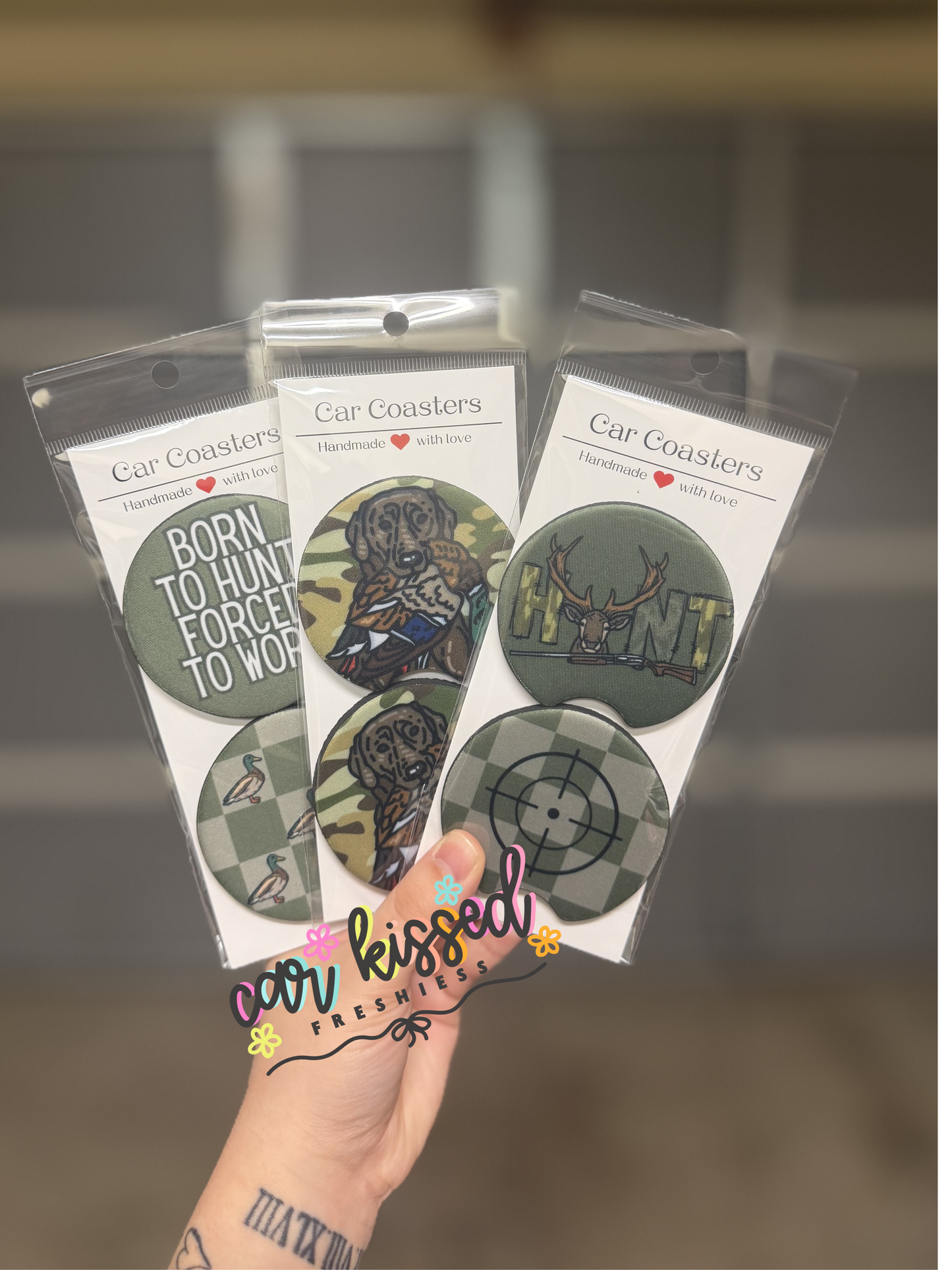 Wholesale Car Coasters 25 Sets Random Mix