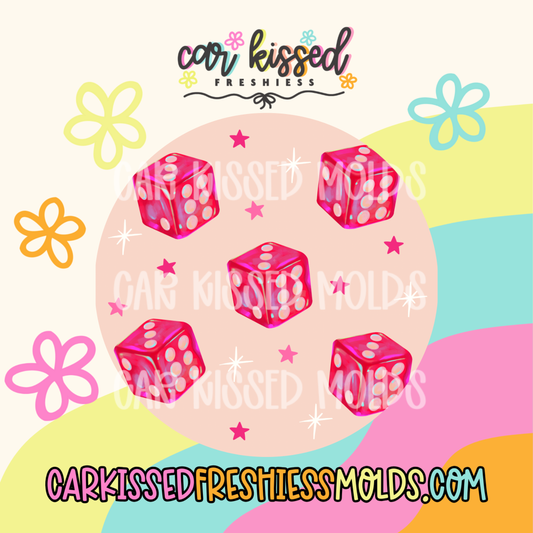 Retro Dice Cardstock