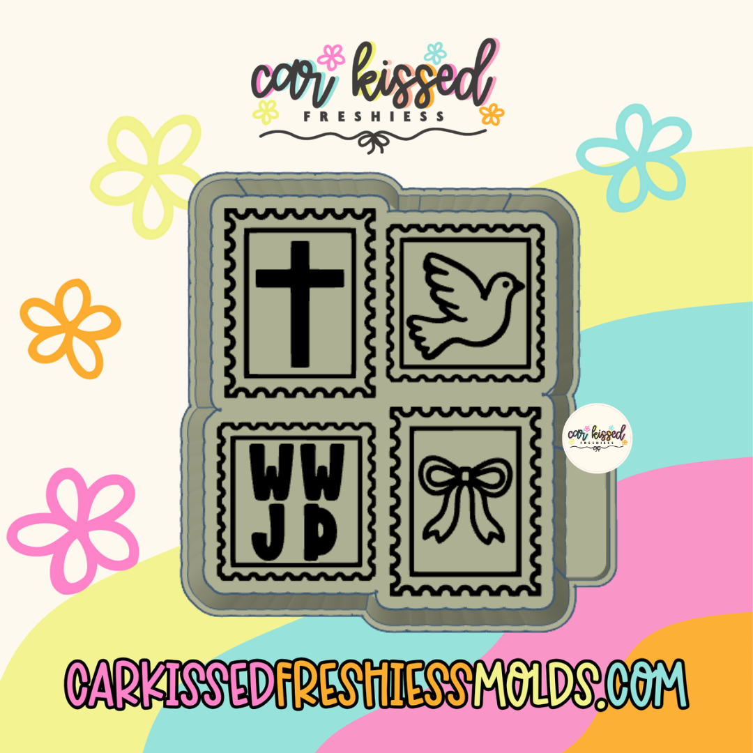 Faith Stamp Silicone Mold