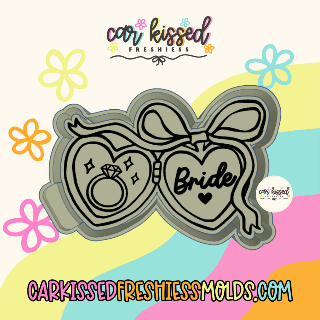 Bride Locket Silicone Mold
