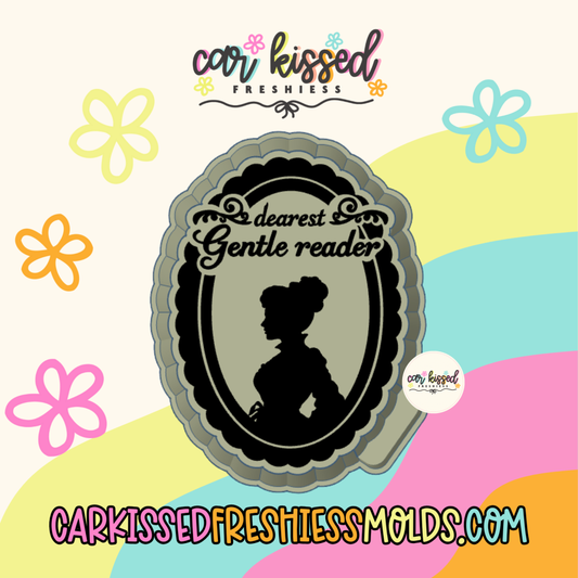 Gentle Reader Frame Silicone Mold